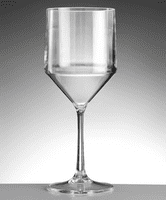 Simi Unbreakable Polycarbonate Plastic Wine Glass 450ml