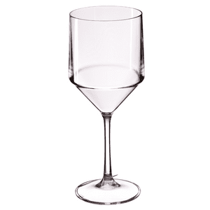 Simi Unbreakable Polycarbonate Plastic Wine Glass 450ml