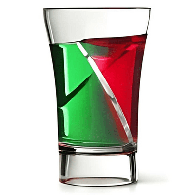 Sip-tail Twist 30ml Twister Shot Glass (2x15m) Pack of 6