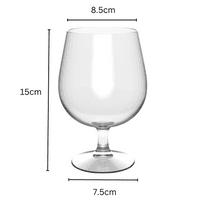Snifter Unbreakable Tritan Plastic Belgium / Craft Beer Glass 516ml / 18.3oz