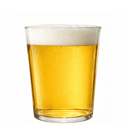 Squat Pint Glass Unbreakable Polycarbonate  Nucleated 568ml / 20oz UKCA