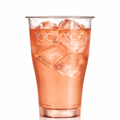 Stemless Wine Glass 100% Recycled rPET 300ml / 10oz UKCA (Sleeve of 50)