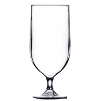Stemmed Unbreakable Polycarbonate Goblet Pint Glass 568ml/20oz UKCA