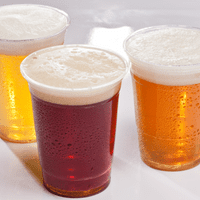 Stronger Gauge Recyclable PET Plastic Pint 600ml /  21oz (sleeve of 50)