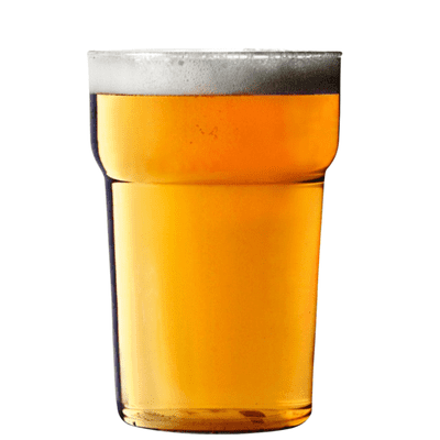 Stubby Unbreakable Polycarbonate Pint-to-rim Glass 568ml/20oz UKCA