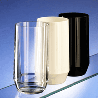 Tora Virtually Unbreakable Plastic Highball Tumbler White 445ml