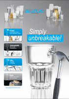 Ultra Premium Unbreakable Polycarbonate Plastic Highball Champagne Flute 200ml