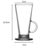 Unbreakable Polycarbonate Plastic Latte Glass 230ml / 8oz