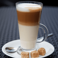 Unbreakable Polycarbonate Plastic Latte Glass 230ml / 8oz