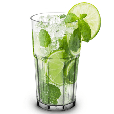 Unbreakable Polycarbonate Plastic Retro Tumbler 330ml