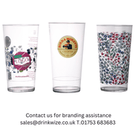 Unbreakable Polycarbonate Plastic Stackable Event/Festival Pint