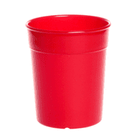 Unbreakable Stackable Plastic Tumblers Multi-coloured 275ml pack of 6