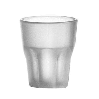 Virtually Unbreakable Plastic Shot Glasses 50ml - Scratch proof frosted finish