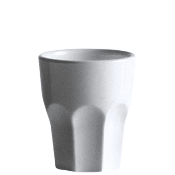 Virtually Unbreakable Plastic Shot Glasses 50ml- White