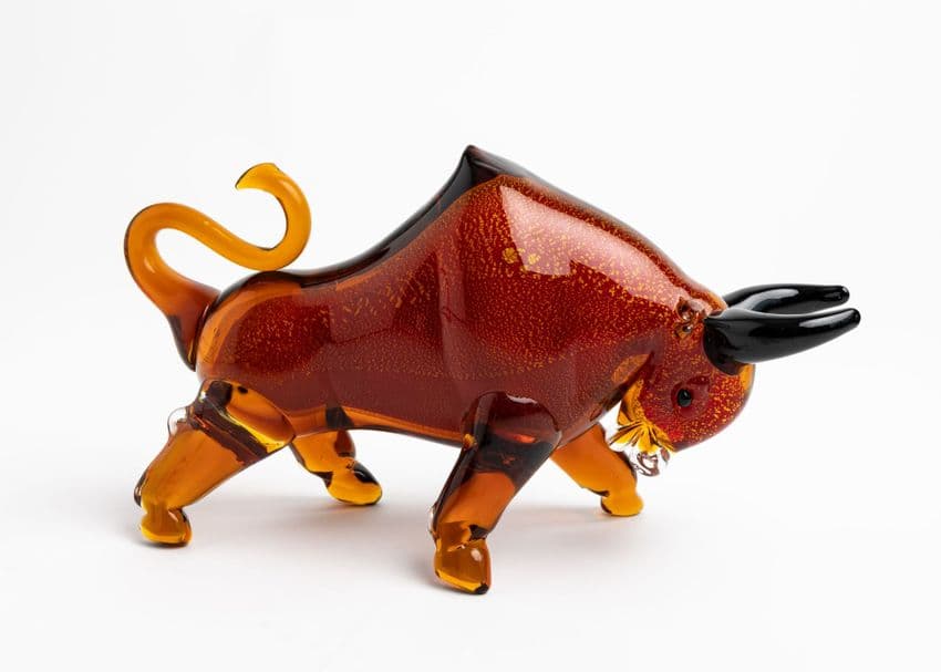 Glass bull