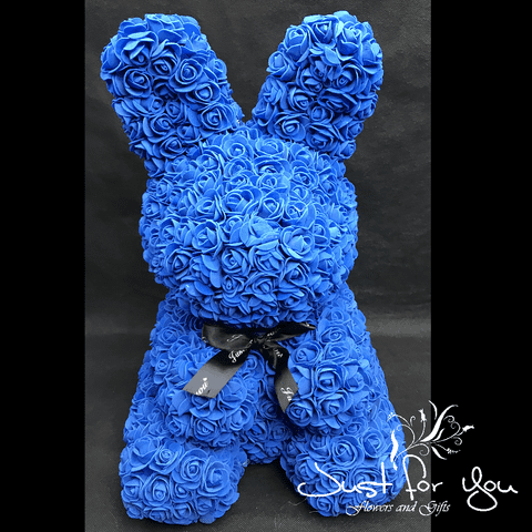Large blue Bunny in Presentation box