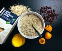 NEW Apricot & Cranberry Wildfarmed Porridge Oats with Seeds  500g  Single Pack