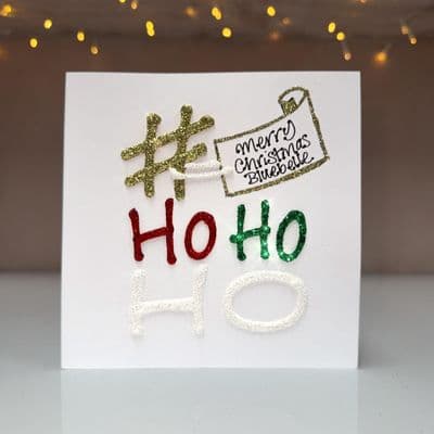#Ho Ho HO Christmas Card