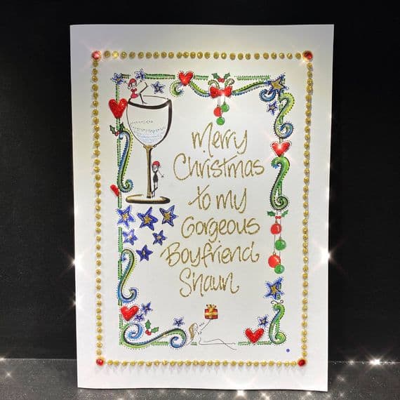 3 Ladies Christmas Party Border