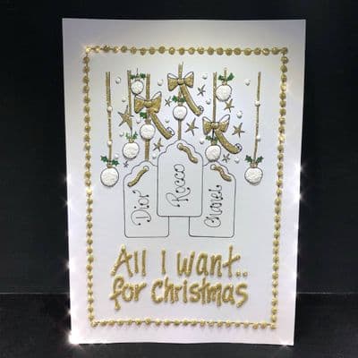 All I Want For Christmas 3 Tags