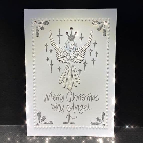 Angel Christmas Card