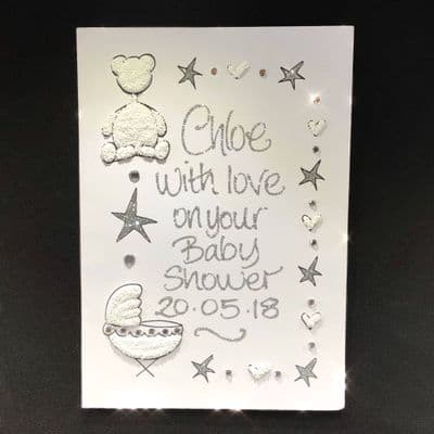 Baby Border; White, Blue or Pink