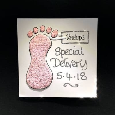 Baby Foot; Pink or Blue