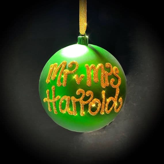 Bauble; Choose your Colour!