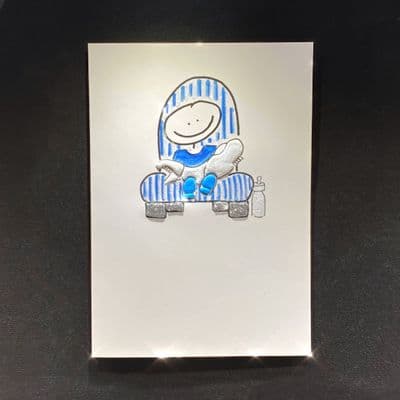 Big Brother Holding Baby