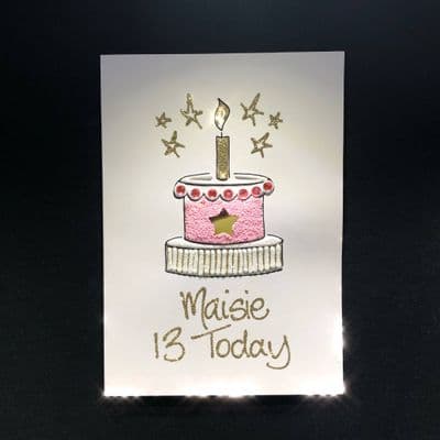 Birthday Cake: Pink or Blue