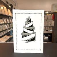 Black Frosted Cake: Pick a Colour