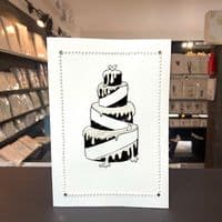 Black Frosted Cake: Pick a Colour