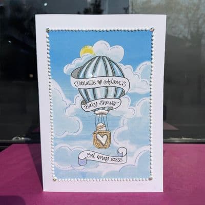 Blue Hot Air Balloon Baby