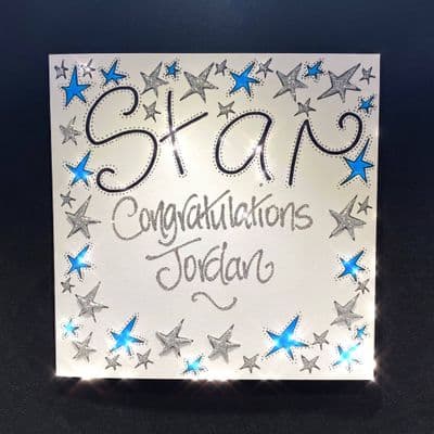 Blue Stars; Gold or Silver