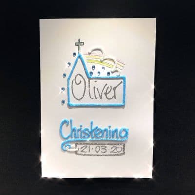 Christening Church; Pink, Blue or White