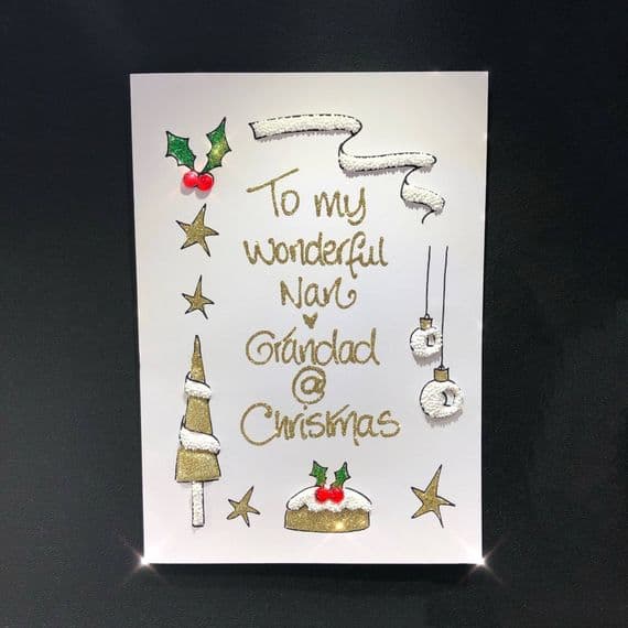 Christmas Border Scene