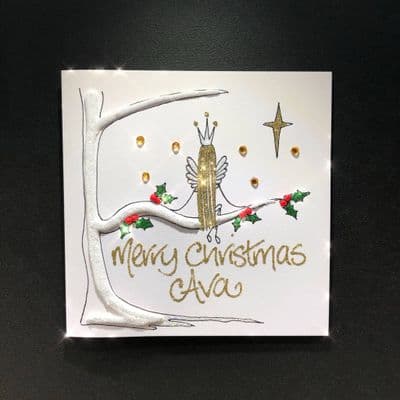 Christmas Fairy on a Branch