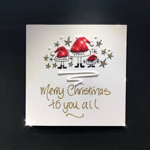 Christmas Hat Family of 3