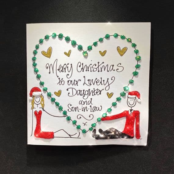 Christmas Heart Couple