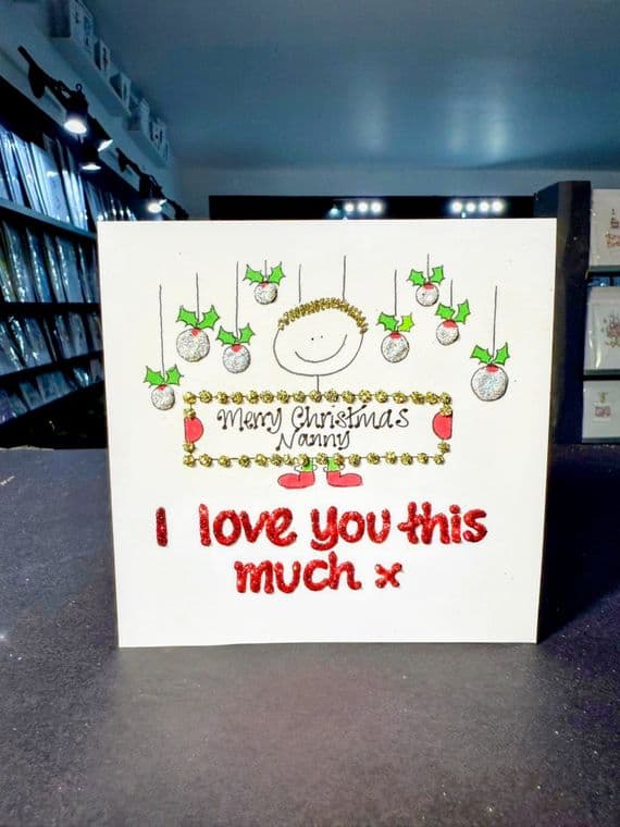 Christmas Kid; I Love You This Much X