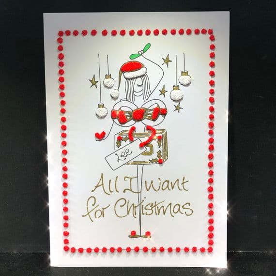 Christmas Naked Lady