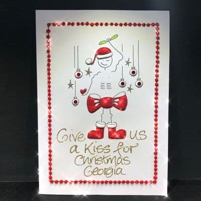 Christmas Naked Man