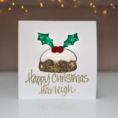 Christmas Pudding Card