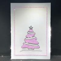 Christmas Tree; Blue, Pink, Green or White