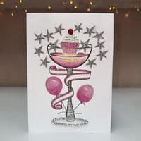 Colourful Cocktail Cupcake