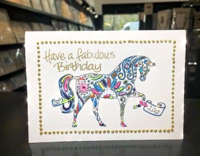 Colourful Horse