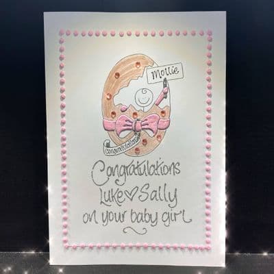 Congratulations Egg; Pink or Blue