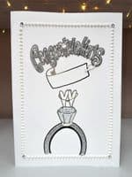 Congratulations Ring; Gold, Silver or Rose