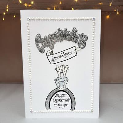 Congratulations Ring; Gold, Silver or Rose