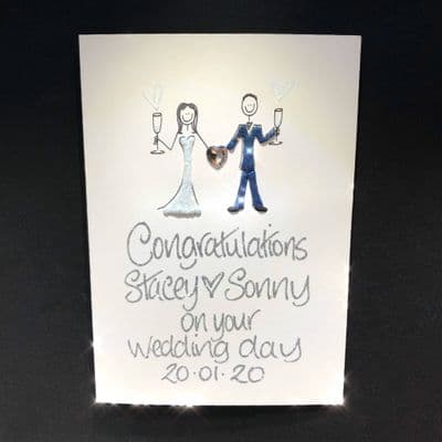 Couple Holding Heart: Choose Suit Colour